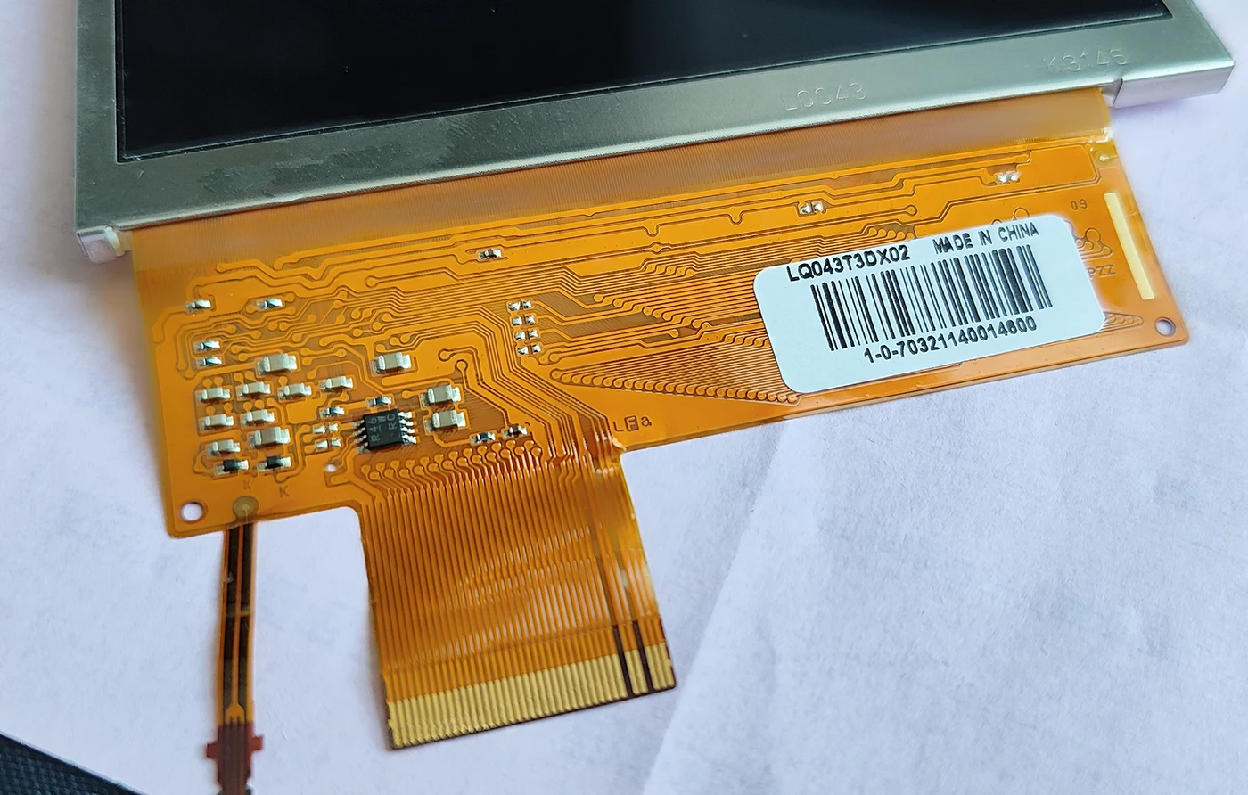 4.3 inch LQ043T3DX02 LCD Screen For PSP1000 PSP 1000 LCD Display Replacement Parts