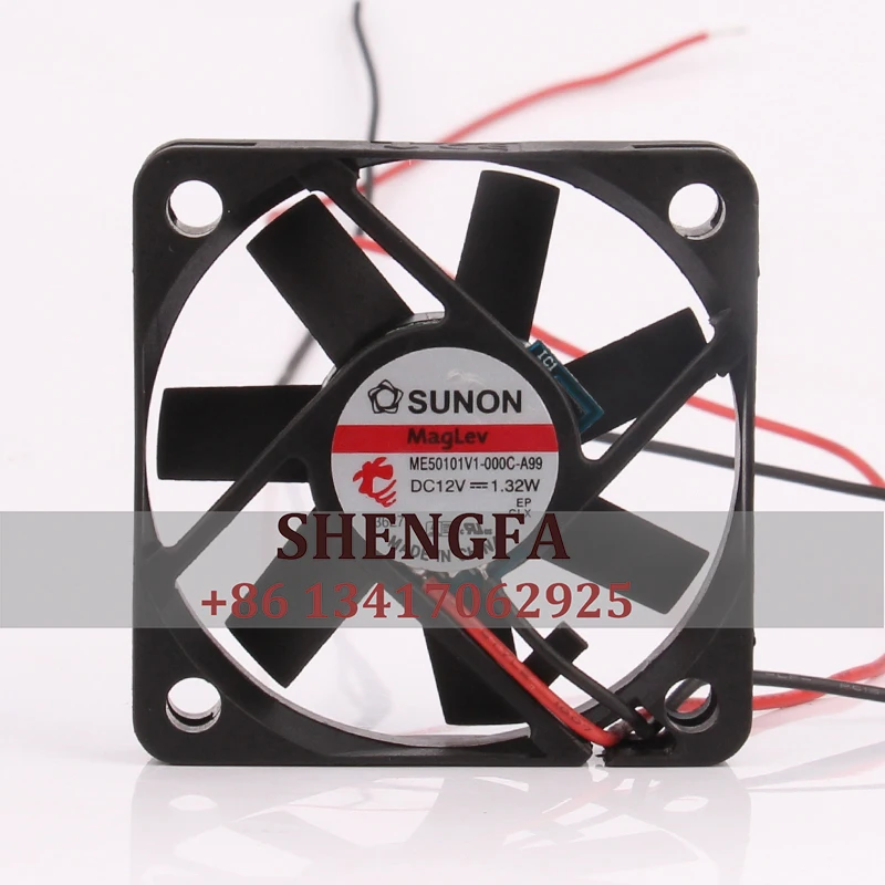 

SUNON Case Fan ME50101V1-000C-A99 50*50*10mm 12V 1.32W 5012V 1.32W 5010 magnetic levitation cooling fan