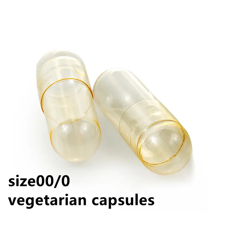 

Vegetarian Capsules 1000pcs Size 0 Vegan Empty Capsules Empty Vegetable Capsule DIY Filler Veggie Pill Capsules Empty Caps Pills