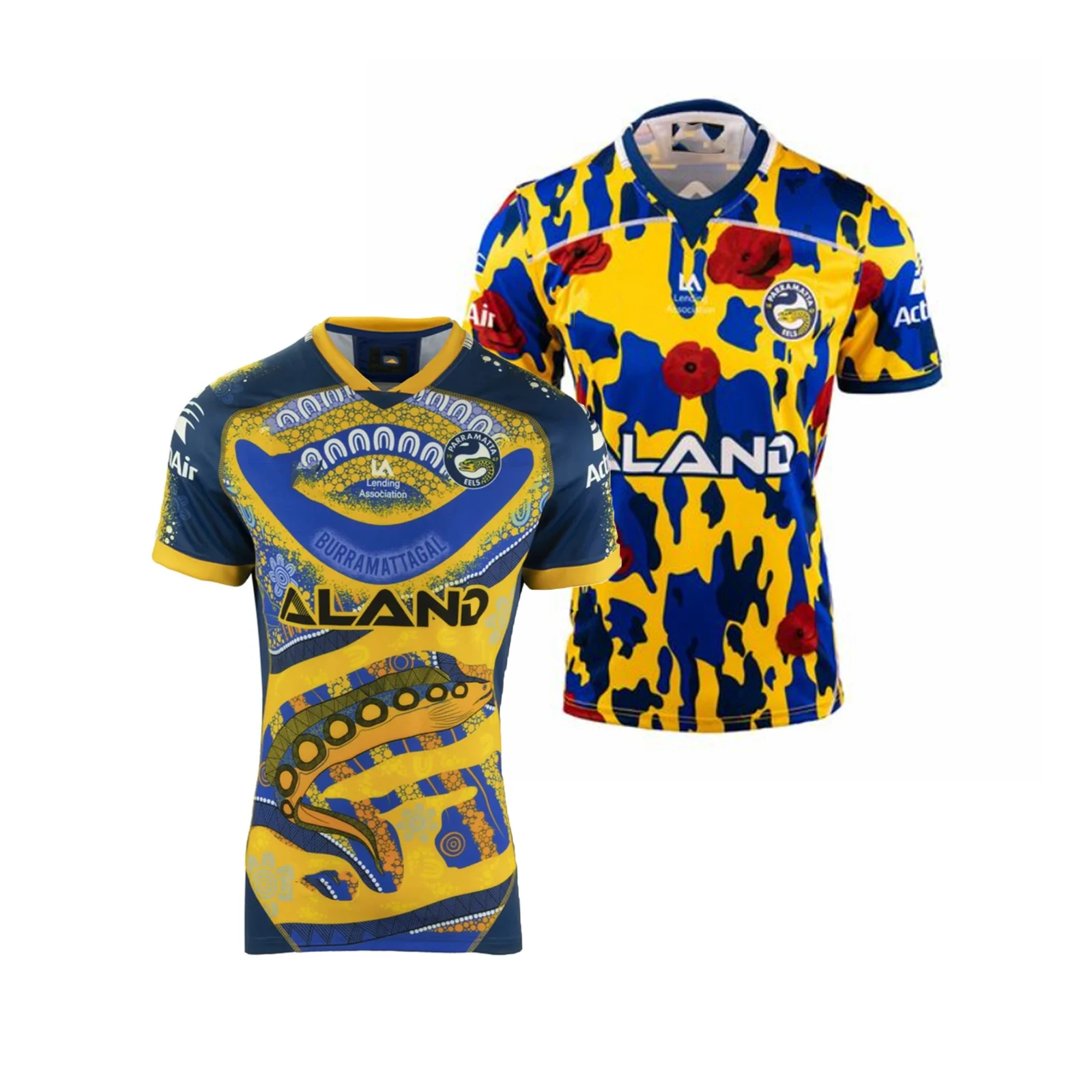 

2022 Parramatta Eels Mens Indigenous/ANZAC Rugby Jersey