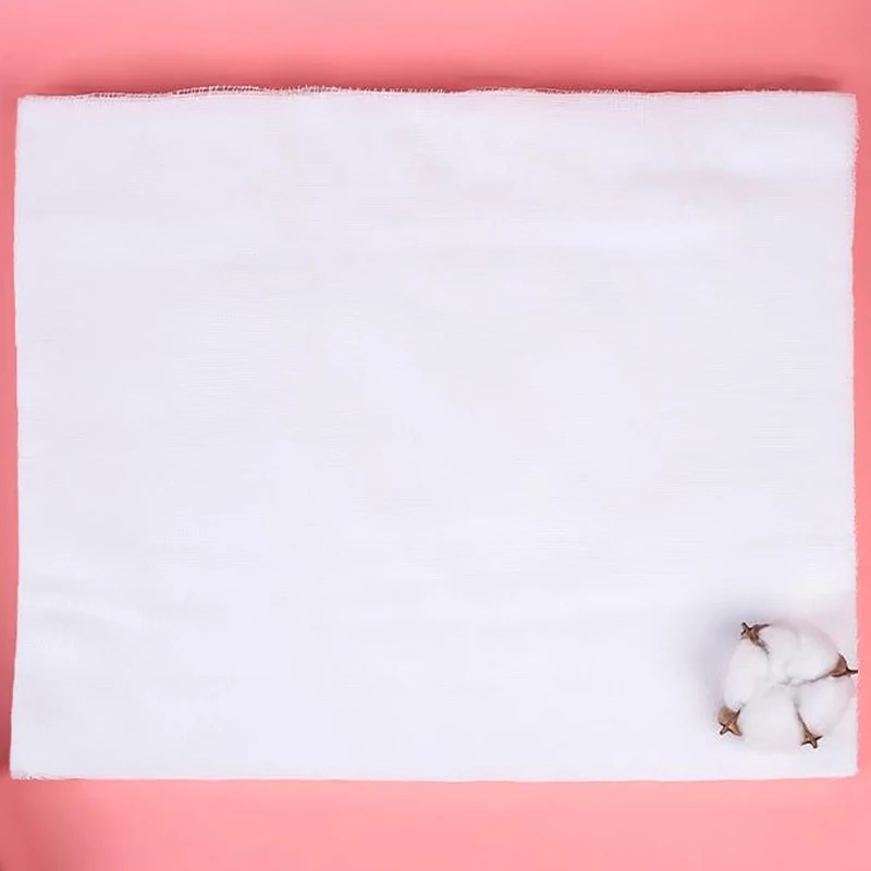 100-Pack Pre-Cut Disposable Spa Face Masks - Premium Gauze Sheets