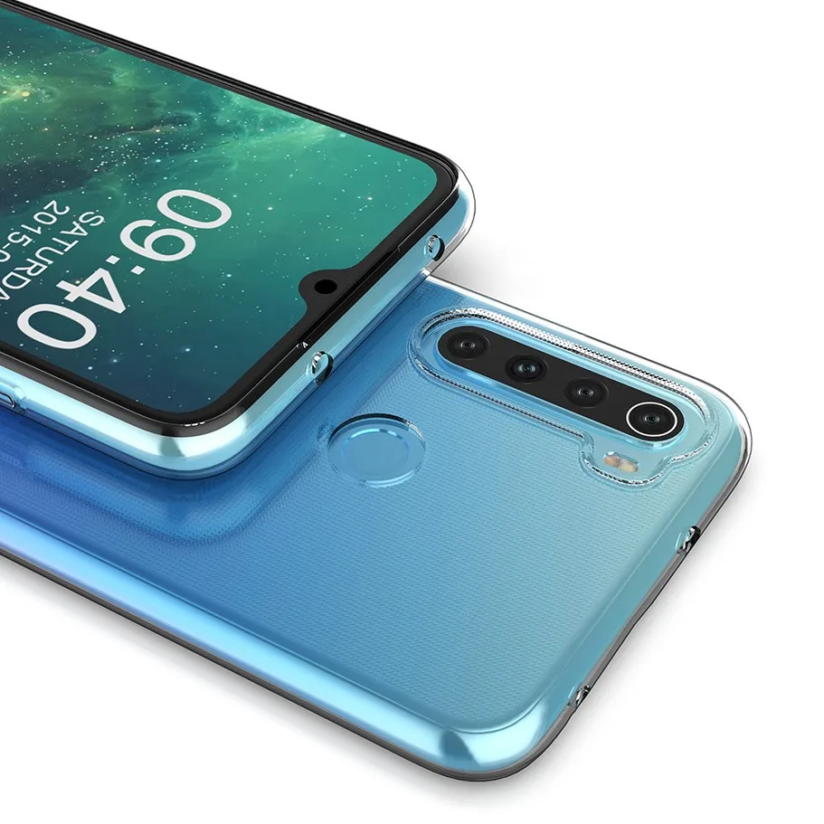 Crystal Clear TPU Protective Case - Ultra Slim Transparent Cover