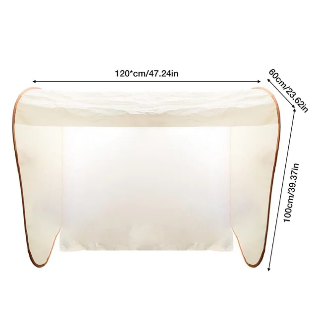 Kültéri Esőálló Napvédő Ruhák Szárítás Fedele Összecsukható Porszigetelő Állvány Porfedő Függő Por Burkolat - Image 6