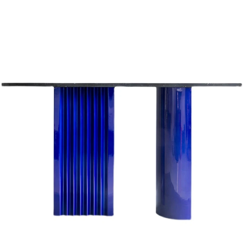 

Simple Marble Porch Table Model Room Entrance Foyer Table Console