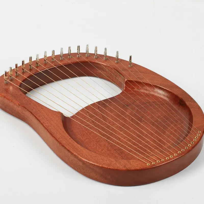 Vintage Instrument Lyre Small Harp Simple Niche Band Instrument Lyre Nation Solid Wood Quality Stringed Musical Instruments