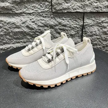 B/C Knit Runners High Quality Flex Shoes 2025 New Hot Sale Luxury Design Women's Sneakers