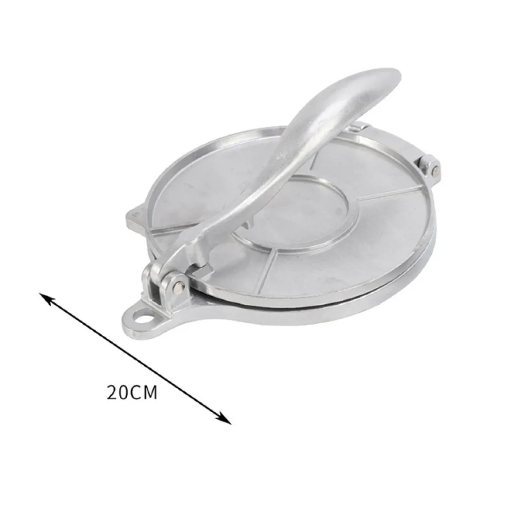 16/20cm DIY Tortilla Press Maker Aluminium Alloy Manual Corn Tortillas Dough Pressing Tools Kitchen Bakeware Cooking Accessories