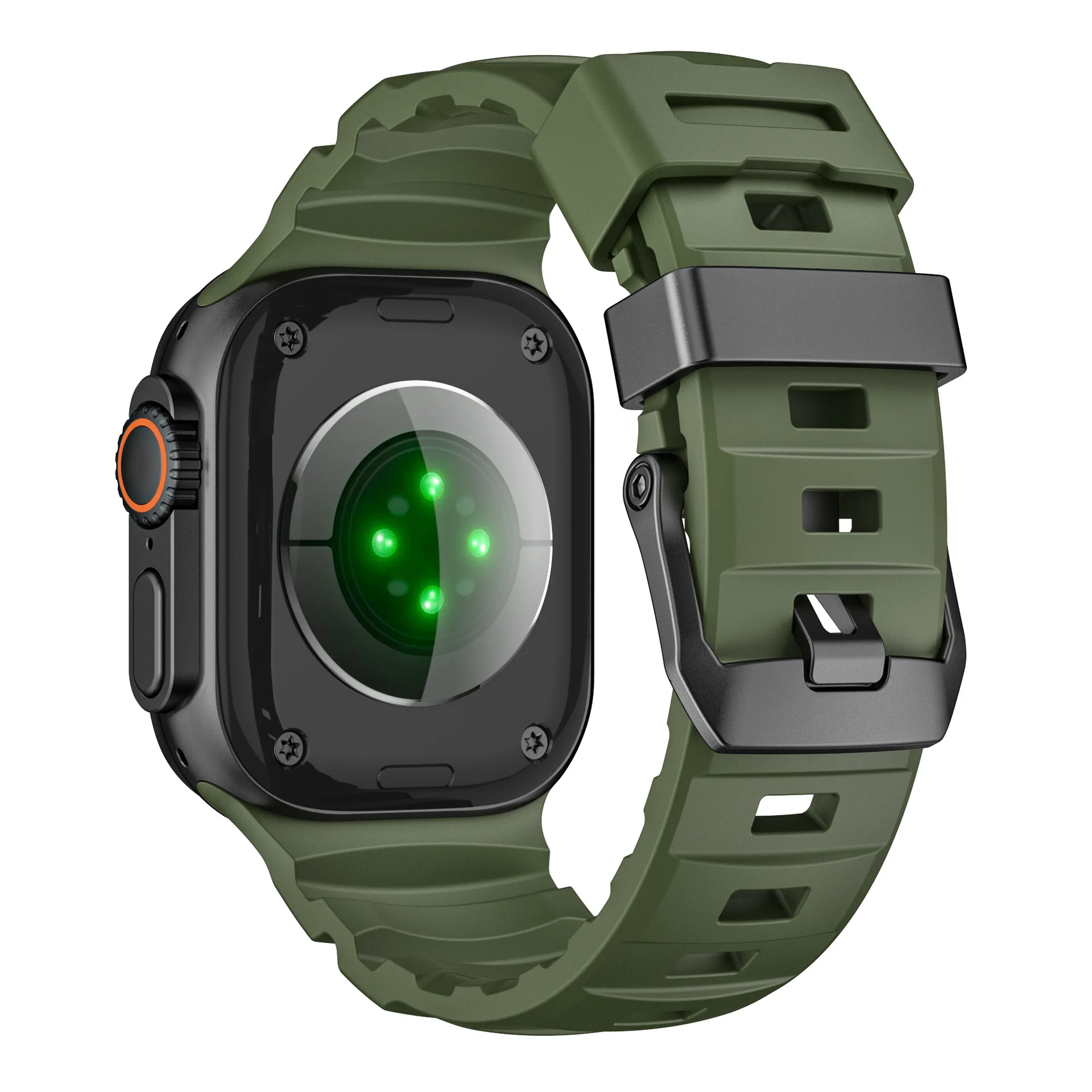 Fluorescent Silicone Sport Band Bracelet