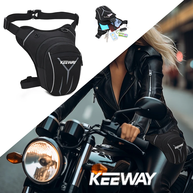 

Для Keeway Hurricane 50 Vieste 300 мотоциклетная Водонепроницаемая поясная сумка для ног Бедро ремень хип-бум военный тактический для путешествий