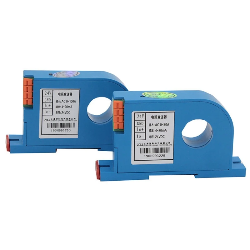 

20A/30A/50A/100A/200A Single-phase Current Transmitter Durable ABS Material