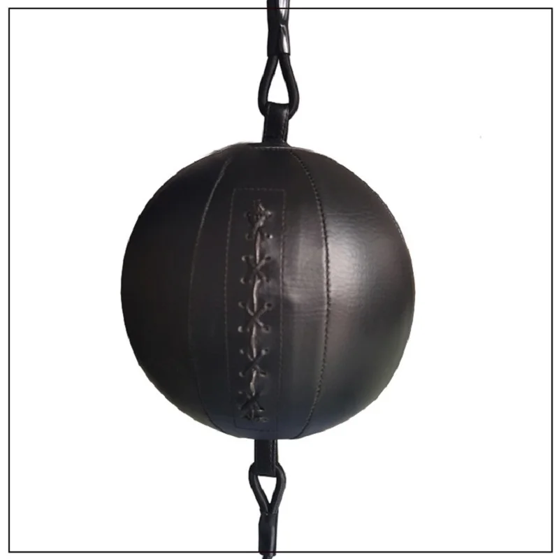 PU Leather Punching Ball Boxing Bag Inflatable Reflex Speed Balls Fitness Training Double End Boxing Speed Ball vent
