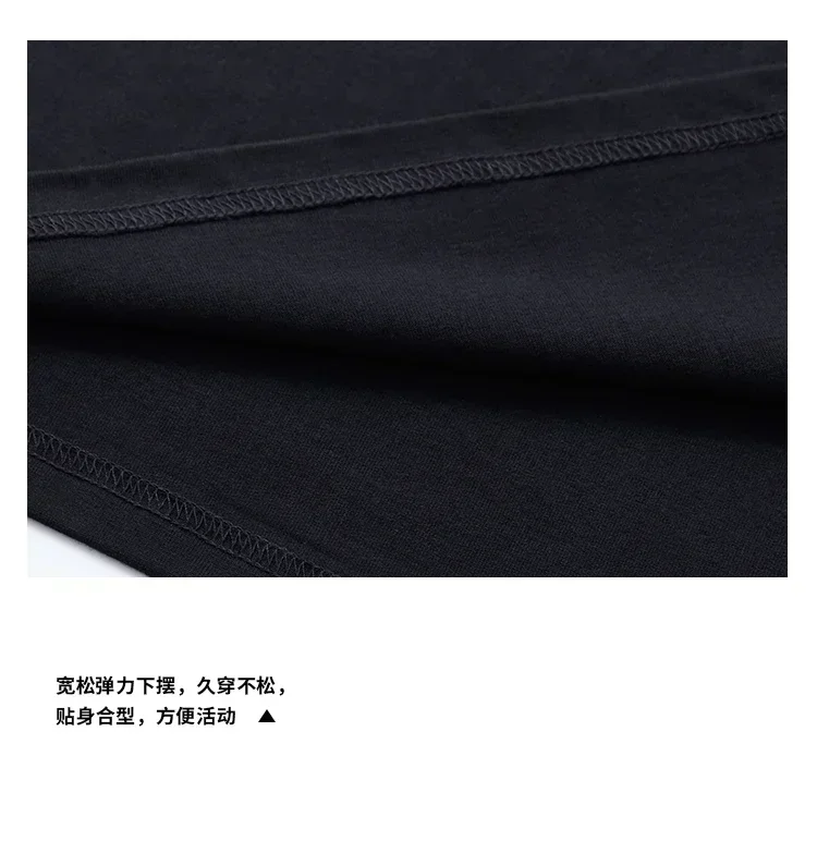 Official 2025 Luxury Brand New Printed T-shirt Letter Loose Men's and Women's Top Men's Casual Round Neck Short-sleeved T-shirt 4