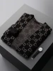 Men 100% Cashmere Sweater Jacquard Cardigan Autumn Winter Thick Cashmere Knitted Coat High Quality Smart Casual Style Clothing 2