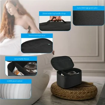 Borsa portaoggetti ABKJ per kit depilazione Tress Wellness Digital All-In-One, borsa da viaggio per scaldacera e contenitore per fusione cera