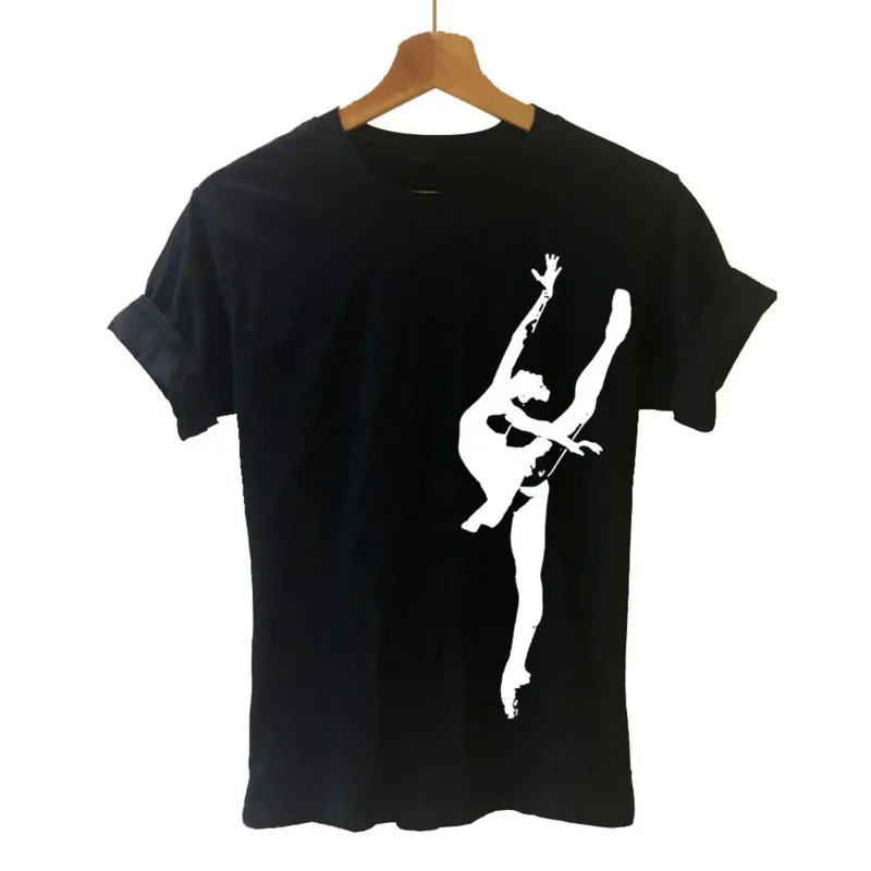 

Ballet Dancer Harajuku T Shirt Funny T-shirt Women Clothing Casual Tops Tees Female Tshirt Harajuku Cute Casual Lady