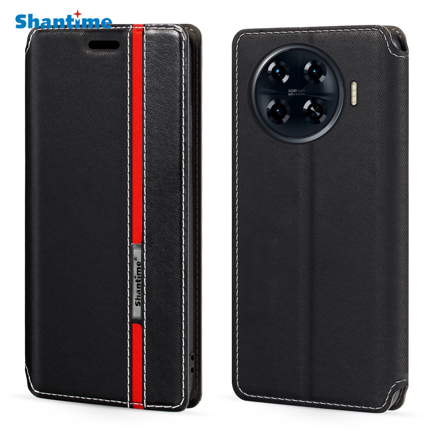 

Флип-чехол для Tecno Spark 20 Pro + 4G, модный разноцветный Магнитный флип-чехол с отделением для карт для Spark 20 Pro Plus 4G