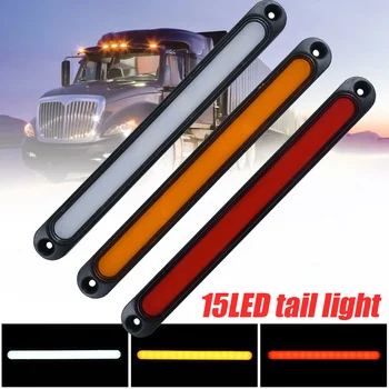 Fanali posteriori Luci dei freni per auto 12V-24V Indicatori di direzione Strisce LED Parabrezza posteriore Avviso di arresto laterale Parcheggio Accessori automobilistici