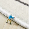 Nordic Ins Rugs for Bedroom White Cloud Shape Bedside Floor Mat Fluffy Soft Living Room Decoration Carpet Thick Plush Lounge Rug 6