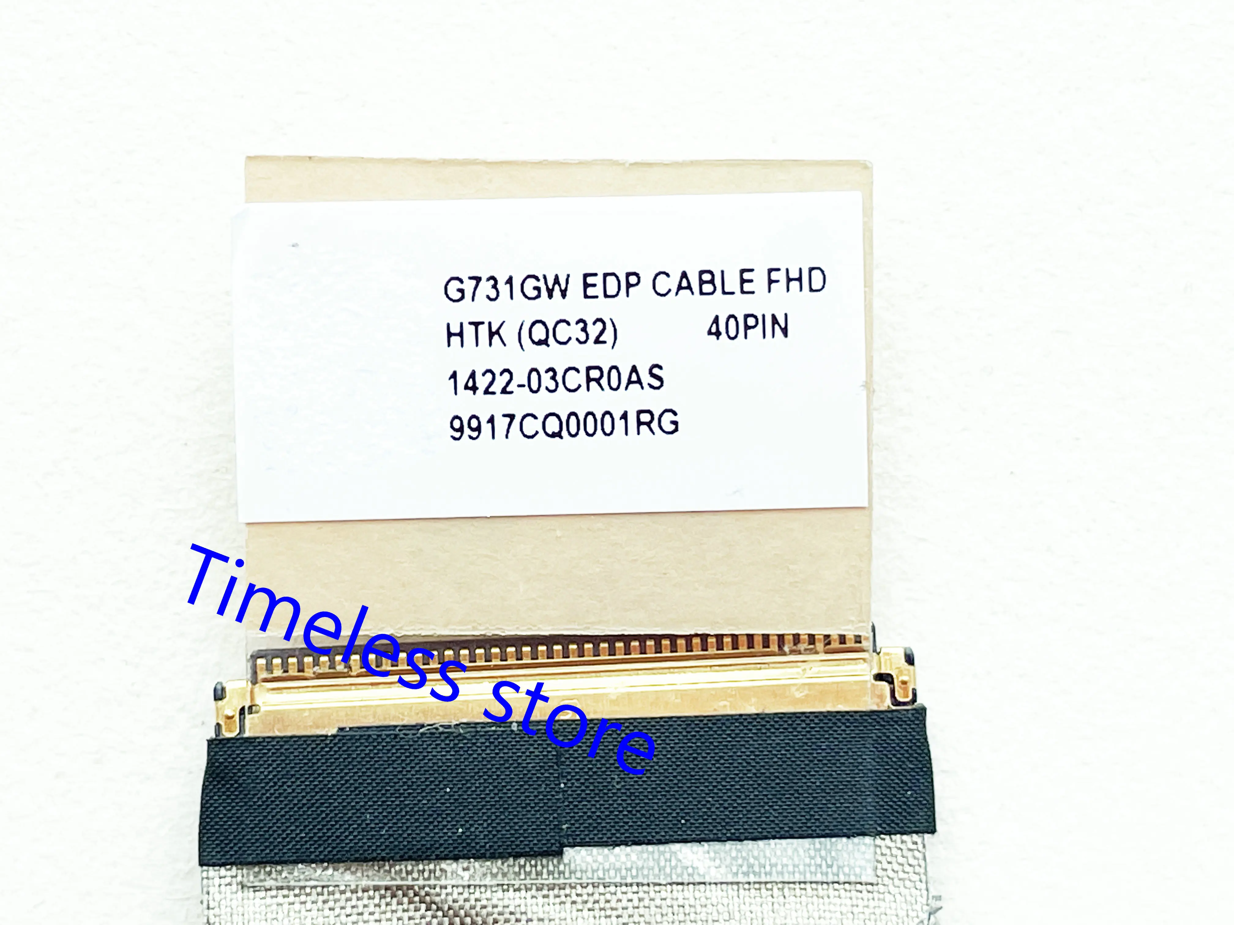 Led Lcd Cabo Lvds para Asus 40pin 144hz G731 G731g G731gu G731gw 142203cr0as Fhd Novo - Imagem 4