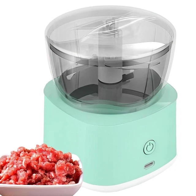 Food Grinder Small Size Household Electric Kitchen Meat Vegetable Mincer  Multifunctional Rechargeable Meat Grinder - AliExpress