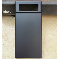 Ultrathin 0.3mm Matte Frosted Protective Phone Case - Super Light Plastic Cover - Pixel 7 Pro (Solid Black)