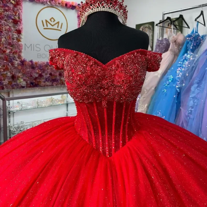 red dresses for 15th birthday party Red Quinceanera Dresses Couture Candy