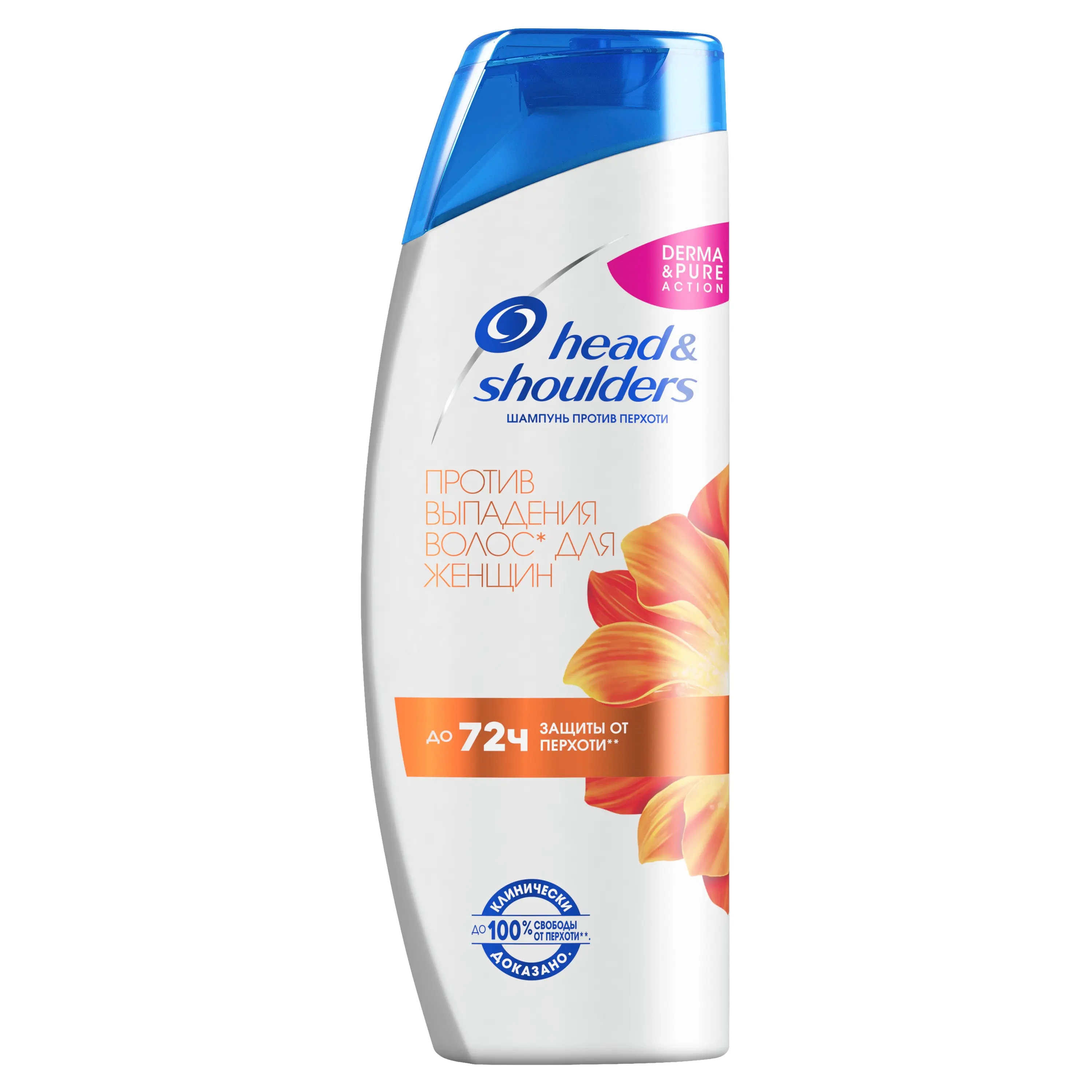 Шампунь против перхоти Head&ampShoulders 3 Action Против выпадения волос для женщин 400 мл |