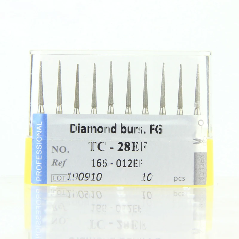 10 Teile/los Dental Diamant Bohrer Nadel/TC 1,6mm für High Speed Handstück Medium/Extra Feine/Super grob Zahnmedizin Schleifen Werkzeuge – Detail 21