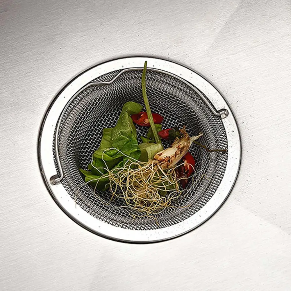 

Kitchen Sink Strainer Stainless Steel Sink Filter Strainers Efficient Hair Catchers for Kitchen Sinks Durable Rust-proof