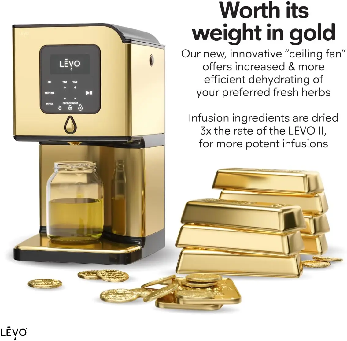 Lux Premium Herbal Oil Infusion Machine Botanical Extractor Herb Dryer Decarboxylator & Oil Infuser Gourmet Edible Infusion 5