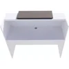 Modern Reception Desk, Multifunctional Modern Transaction Counter Top, Laminate Desktop, Standing Front Table for Office, Home 6