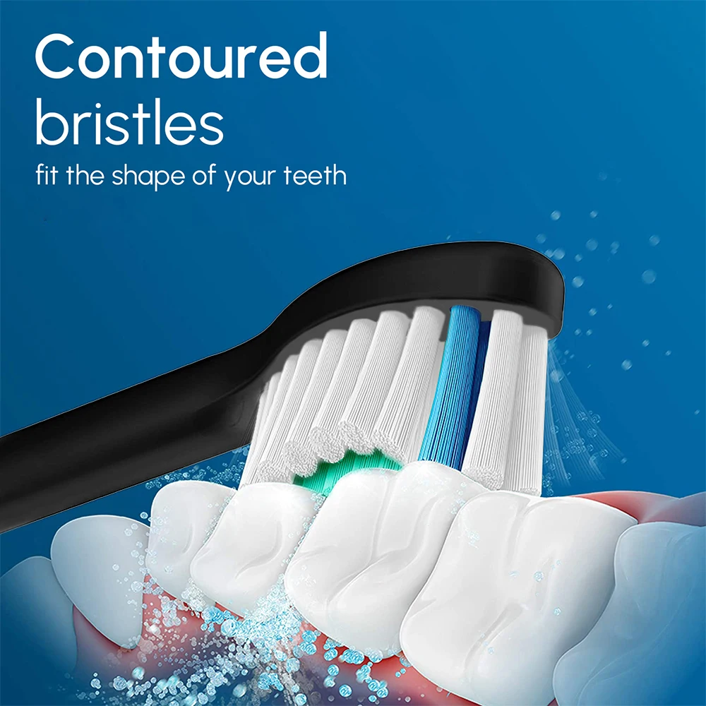 4/8/12/20 Pcs Replacement Brush Heads Compatible with Philips Sonicare Electric Toothbrush, Toothbrushes Head for Teeth Cleaning