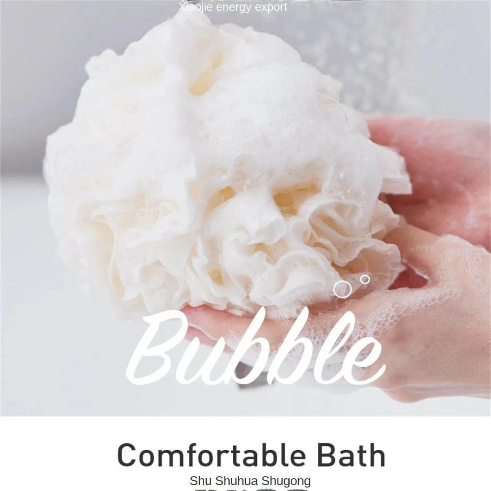 Bath Flower Lace Refined Bathroom Accessories Clean Skin Brush High Quality Bath Products Shower Ball Thick Bath Towel 5