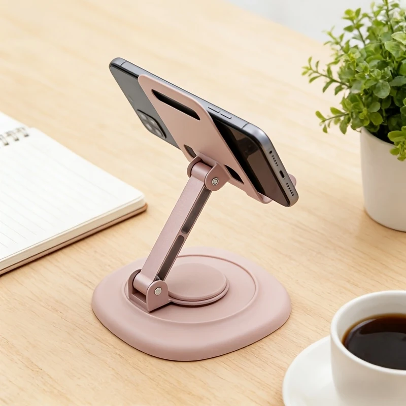 360° Rotating Adjustable Foldable Desktop Phone Stand