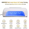 5 in 1 Nail Dust Collector for Acrylic Nails Light Electric Nail Drill Machine 30000rpm UV LED Nail Lamp for Gel Nails Polish 5