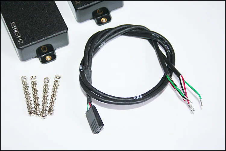 nova marca authentic eua emg hz clássico heavy metal guitarra elétrica captadores um conjunto de dois