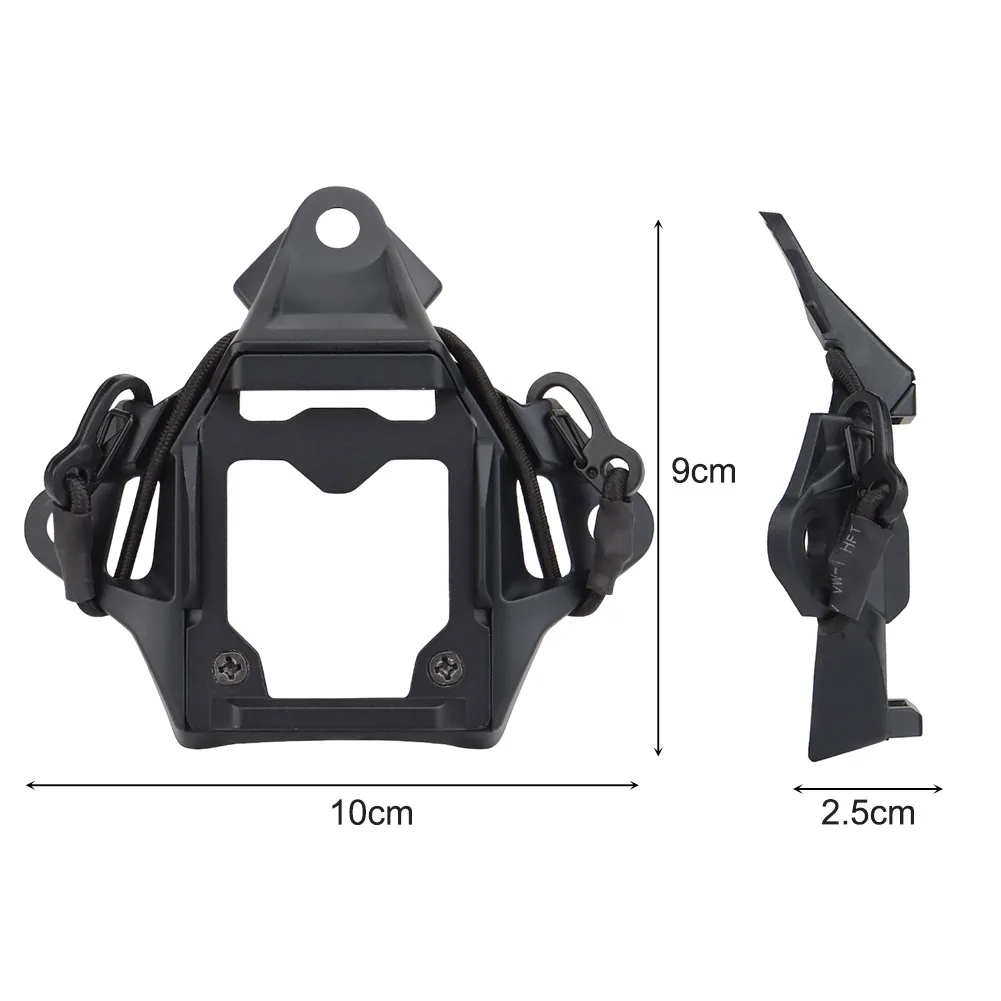 MBS Night Vision Device NOD NVG Mount Aluminum Alloy Helmet Transfer Adapter Sport Protection for FAST Helmet Accessories