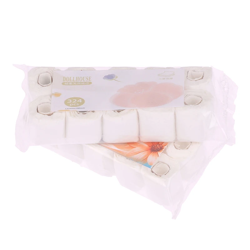 1:12 Dollhouse Miniature Paper Towel Roll Model Roll of Tissue Home Decor Toy Doll House Accessories Kids Pretend Play Toys 5