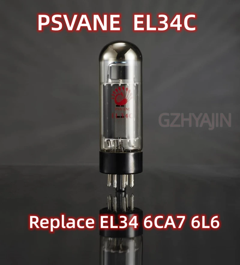 [新品未使用]PSVANE EL34C/6CA7 真空管 マッチドペア4本セット Psvane-真空管アンプ,hifiアンプオーディオ,オリジナルの工場
