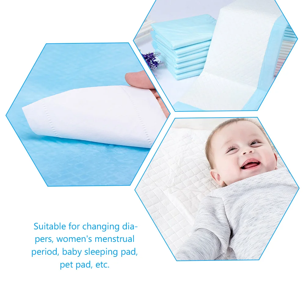 20pcs Changing Pads Disposable Baby Changing Mats Baby Diaper Pads Mats