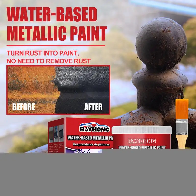 Rust Reformer Paint Rust Remover For Metal Surfaces Converter For Home Automotive Industrial Use Metal Remover