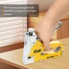 YINLONGDAO Stapler Nail Gun Staple Heavy Duty Furniture Tool for Wood Stainless Steel Metal Carpentry Hand Tool for Home DIY 5