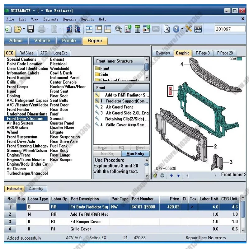 NEW 2023 MITCHel ULTRAMATE 7 COMPLETE ADVANCED ESTIMATING SYSTEM+ patch for never expire mitchell ultramate 2023 tools 3