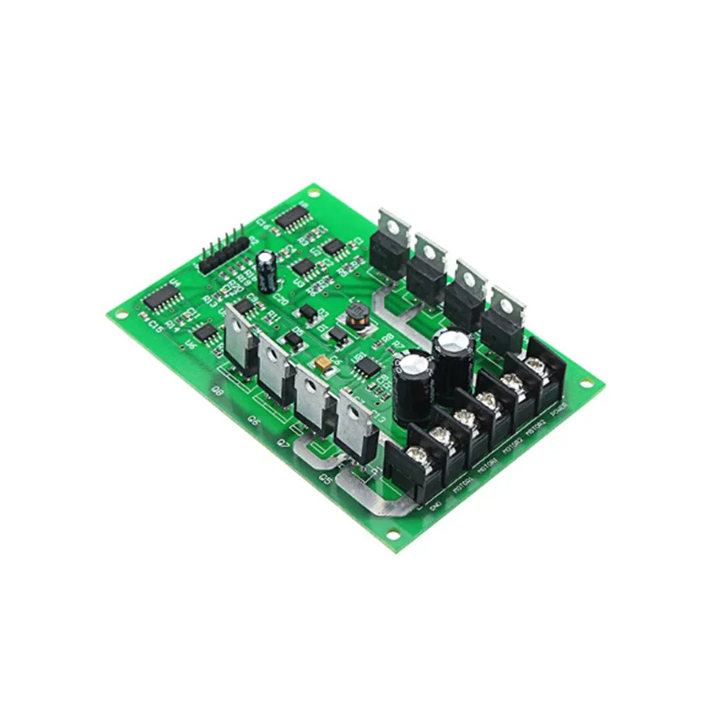 

High Quality Newest Dual Motor Driver Module Board H-bridge DC MOSFET IRF3205 3-36V 10A Peak30A