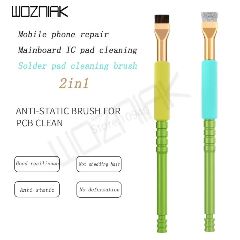 Sunshine Ss-022/Ss-022B Pcb Átdolgozása Esd Statikus Porkefe Mobiltelefon-Táblagéphez Bga Javító - Foto 8