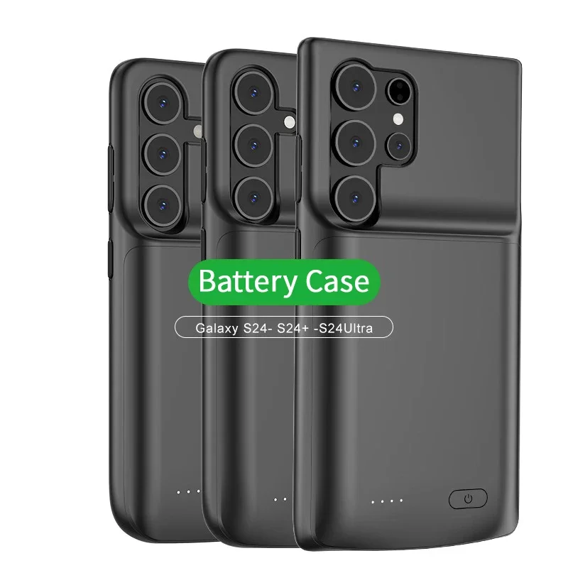 

S24 Battery Case for Samsung Galaxy S24 Ultra S24 Plus Battery Charger Power Cases Magnetic Power Bank High Capacity