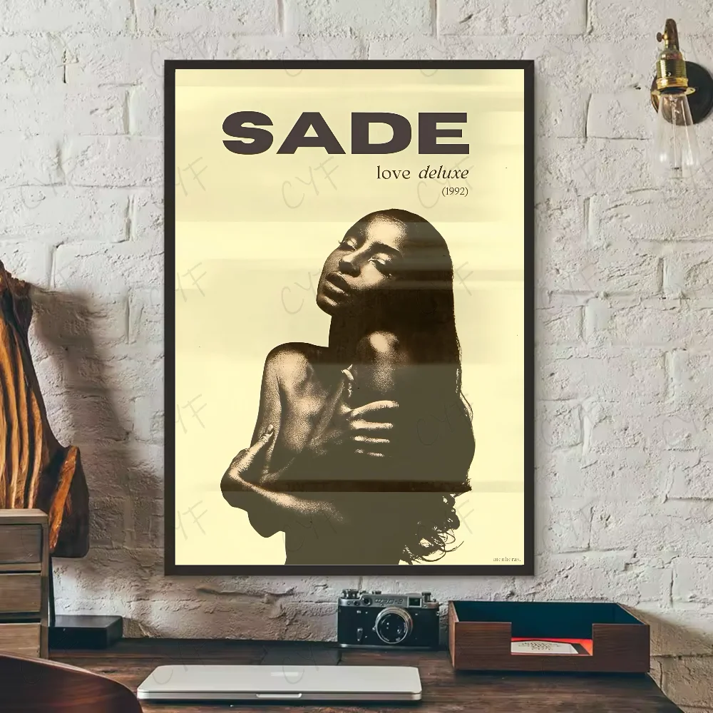 Sänger S-Sades Sophisti POP Poster, wasserdichte Wandkunst, hochwertiger Druck, Filmposter für Wohnzimmer, Schlafzimmer, Retro-Raumdekoration, Geschenk – Detail 8