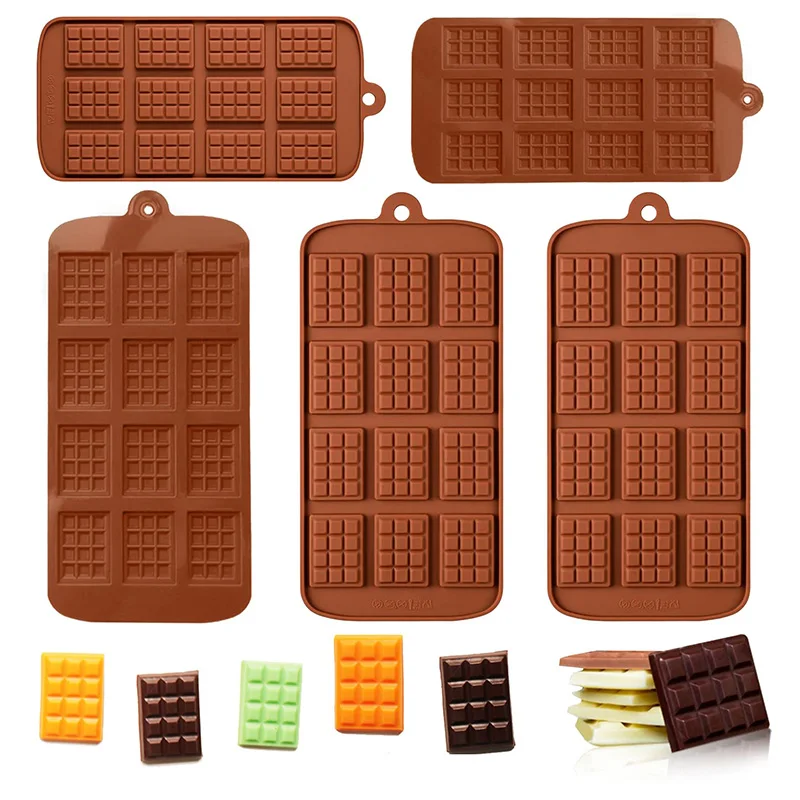 Silicone Non-Stick Reusable Chocolate & Candy Molds