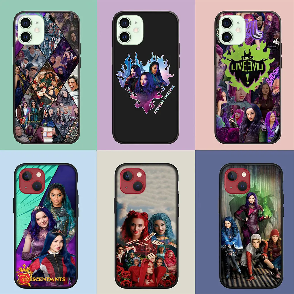Vibrant Descendants Wallpaper Phone Cover