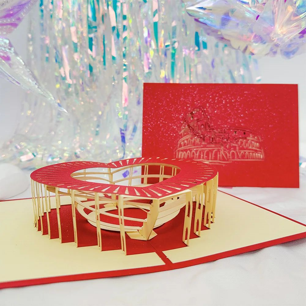 3D Birthday Business Invitation Greeting Cards for Boyfriend Dad